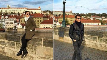 Camila Queiroz e Klebebr Toledo: viagem pela Europa - Reprodução/ Instagram
