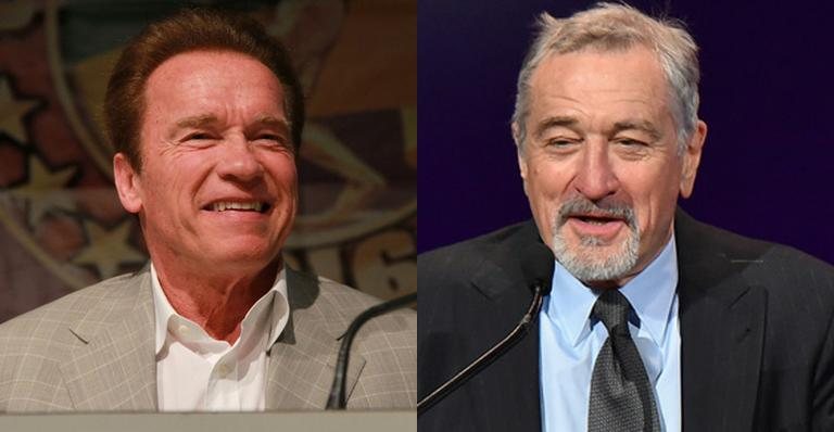 Robert De Niro se recusa a tirar foto com Arnold Schwarzenegger - BrazilNews/GettyImages