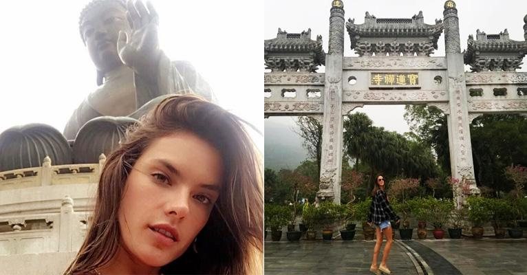 Alessandra Ambrósio curte viagem a Hong Kong - Reprodução/ Instagram