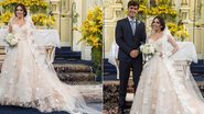 Vestido de noiva de Shirlei (Sabrina Petraglia) - Divulgação/TV Globo