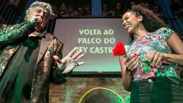 Sidney Magal homenageia seu par na 'Dança com Famosos' - Divulgação
