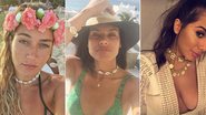 Gabriela Pugliesi, Ildi Silva e Anitta - Reprodução/ Instagram/Snapchat