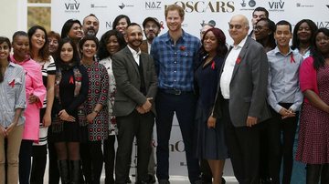 Príncipe Harry faz campanha sobre a prevenção contra o vírus HIV - Getty Images