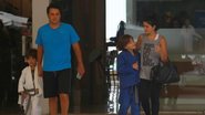 Vanessa Giácomo faz rara aparição ao lado dos filhos  e do marido - Dilson Silva/AgNews