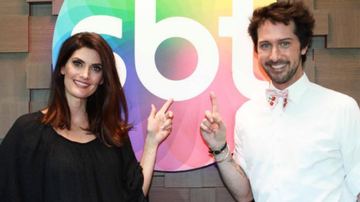 Isabella Fiorentino e Arlindo Grund renovam contrato com o SBT - Reprodução Instagram