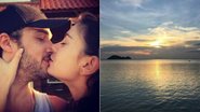 Jayme Matarazzo e a amada, Luiza Tellechea, curtem lua de mel na Tailândia - Reprodução Instagram
