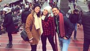 Agatha Moreira, Sabrina Petraglia e Daniel Ortiz - Reprodução / Instagram