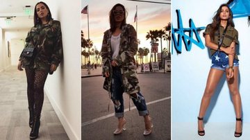 Tendência militar conquista Anitta - Reprodução/Instagram