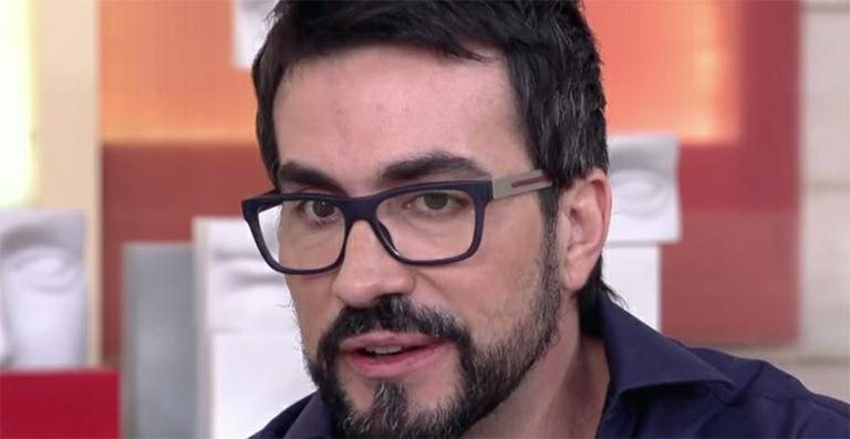Padre Fábio de Melo lança sua biografia na TV - Reprodução TV Globo