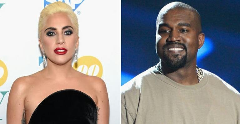 Lady Gaga e Kanye West - Getty Images