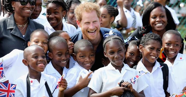 Príncipe Harry se diverte em viagem no Caribe - Getty Images