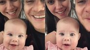 Michel Teló e Thais Fersoza comemoram 4 meses da filha, Melinda - Instagram/Reprodução