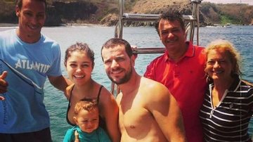 Sophie Charlotte e Daniel de Oliveira: férias em família - Instagram/Reprodução