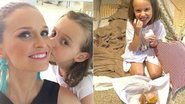 Fernanda Rodrigues e a filha, Luisa - Reprodução / Instagram