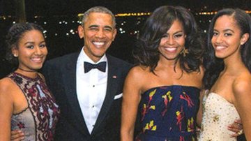 Família Obama em último cartão de Natal na presidência - Divulgação
