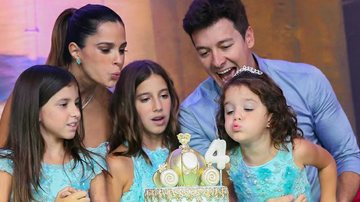 Rodrigo Faro e Vera Viel celebram os 4 anos de Helena - Manuela Scarpa/Brazil News