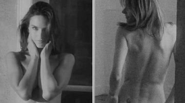 Alessandra Ambrósio faz striptease super sensual e deixa curvas à mostra - Instagram LOVE/Reprodução