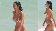 Grávida, Yanna Lavigne curte dia em praia no Rio de Janeiro - AgNews