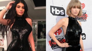 Kylie Jenner repete macacão usado por Taylor Swift - Reprodução/Instagram/Getty Images