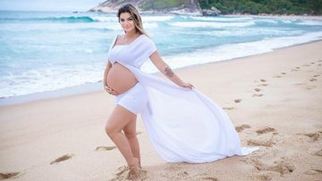 Reta final da gravidez de Kelly Key - DANI BADARÓ