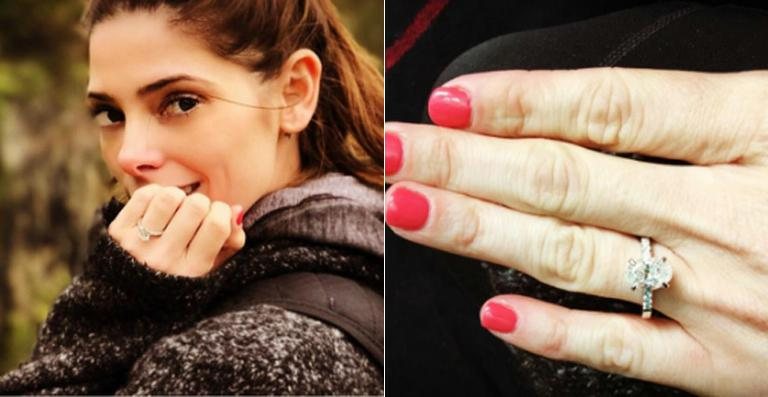 Ashley Greene mostra seu anel de noivado - Reprodução / Instagram