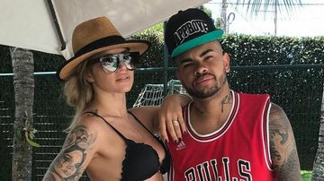 Dentinho cobre Dani Souza de elogios: 'Minha vida' - Reprodução / Instagram
