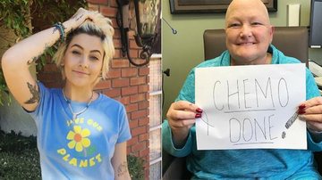 Paris Jackson celebra a última quimioterapia da mãe, Debbie Rowe - Reprodução/ Instagram
