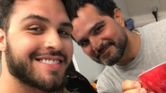 Luciano Camargo posa com o filho mais velho, Nathan - Reprodução/Instagram