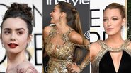 Os penteados e make das estrelas do Globo de Ouro 2017 - Getty Images