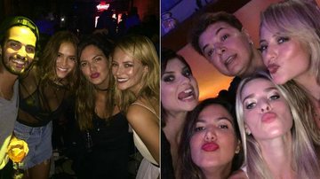Paolla Oliveira e Bruna Marquezine curtem noitada ao lado dos amigos - Reprodução/Instagram