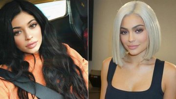 Kylie Jenner surge com os cabelos curtos e platinados - Reprodução/Instagram