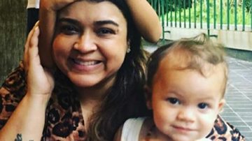 Preta Gil comemora os primeiros passos da neta, Sol de Maria - Instagram/Reprodução