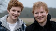 Ed Sheeran com o ator que o interpreta em clipe - Instagram/Reprodução