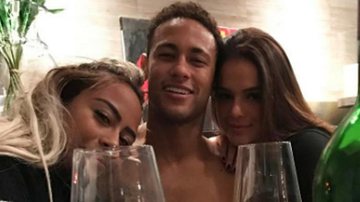 Rafaella, Neymar e Bruna Marquezine - Reprodução / Instagram
