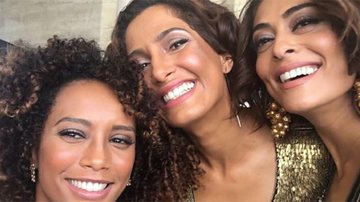 Taís Araújo posa com Camila Pitanga e Juliana Paes - Reprodução Instagram