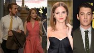 Emma Watson e Miles Teller iam protagonizar La La Land - Divulgação/ Getty Images