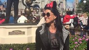 Graciele Lacerda posa com orelhinha da Minnie - Reprodução/ Instagram