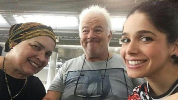 Sabrina Petraglia com os pais Sonia e Eduardo - Instagram/Reprodução