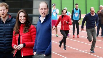 Kate Middleton e os príncipes William e Harry participam de corrida beneficente. veja quem ganhou! - Getty Images