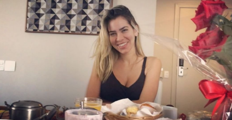 Rodrigão parabeniza Adriana Sant'Anna: "Minha vida" - Reprodução/Instagram