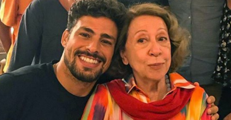 Cauã Reymond e Fernanda Montenegro: juntos no cinema - Reprodução/Instagram