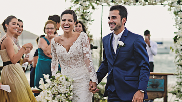 A alegria dos noivos e de seus convidados - EMILIANO FEO