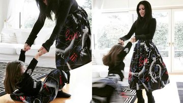 Laura Pausini e a filha, Paola - Reprodução / Instagram