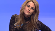 Kristen Stewart imita Gisele Bündchen na TV - Reprodução Youtube