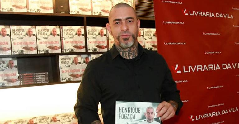 Chef Henrique Fogaça lança autobiografia em SP - Marcos Ribas/Brazil News