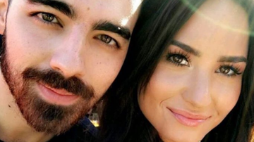 Joe Jonas posa ao lado de Demi Lovato - Reprodução/Instagram