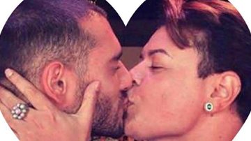 David Brazil beija Lucas Lucco e brinca: "Momozin" - Reprodução/ Instagram