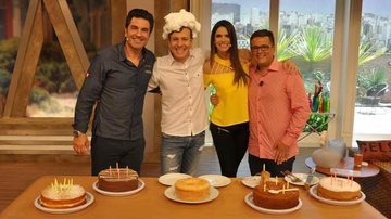 Celso Zucatelli comemora seu aniversário no Melhor Pra Você - Divulgação / RedeTV!