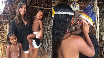 Carol Francischini se encanta pela beleza da Amazônia - TZ Comunição/Divulgação