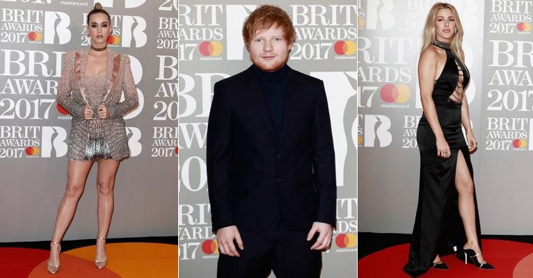 Katy Perry, Ed Sheeran e Ellie Goulding - Getty Images